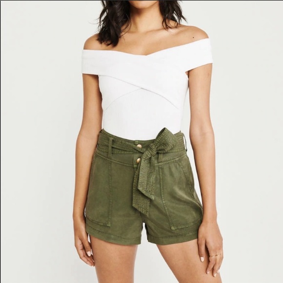 Abercrombie Off-the-Shoulder Bodysuit - Picture 1 of 8